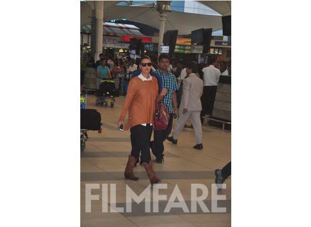 Spotted: Big B, Aamir Khan And Neha Dhupia | Filmfare.com