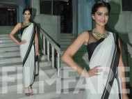 Sonam Kapoor sizzles in a white saree