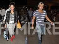 Snapped: Priyanka Chopra and Ranveer Singh at the airport