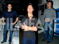 Salman & Aamir celebrate Tiger Shroff's success