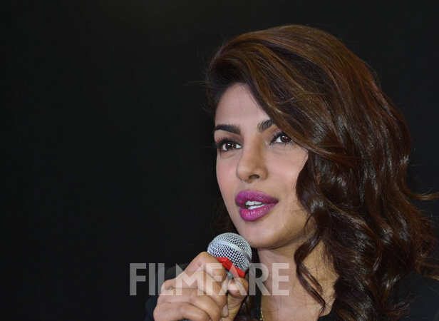 Priyanka Chopra promotes boxing | Filmfare.com