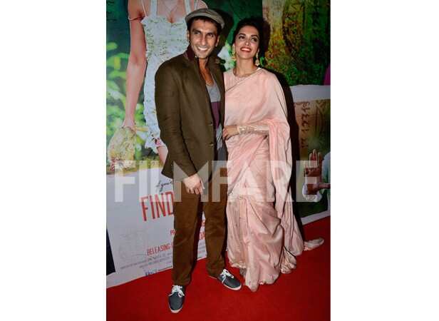 Big B, Ranveer At Finding Fanny Screening | Filmfare.com