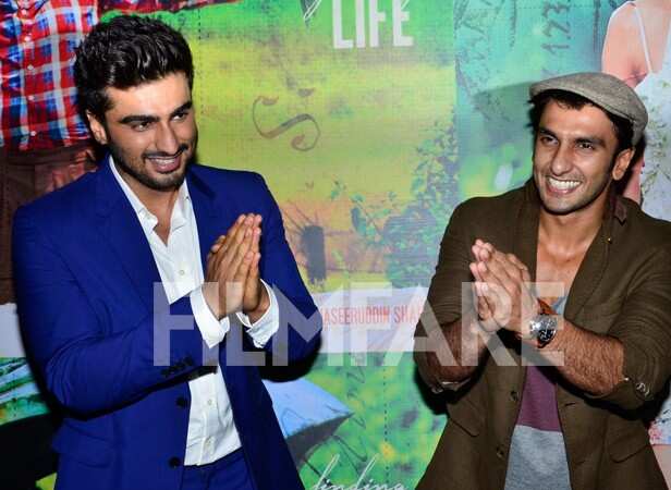 Big B, Ranveer At Finding Fanny Screening | Filmfare.com