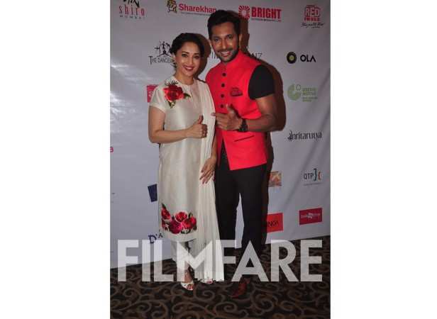Madhuri Dixit and Terence Lewis