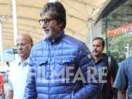Amitabh Bachchan goes blue