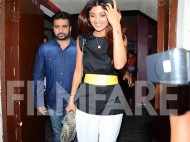 Shilpa Shetty steps out with hubby Raj Kundra