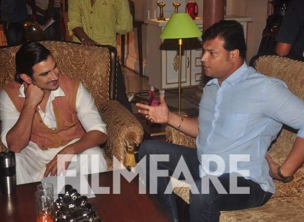Sushant Singh Rajput and Dayanand Shetty