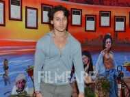 Snapped: Tiger Shroff at a radio station