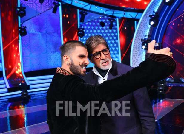 Ranveer Singh And Parineeti Chopra Visit Big B’s TV Show | Filmfare.com