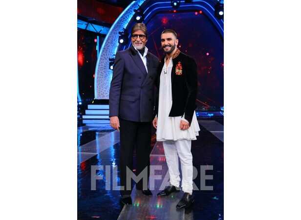 Ranveer Singh And Parineeti Chopra Visit Big B’s TV Show | Filmfare.com