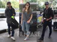 Karan Singh Grover, Zarine Khan and Sharman Joshi snapped at the airport