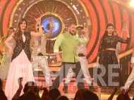 Salman Khan dances with the team of Hate Story 3