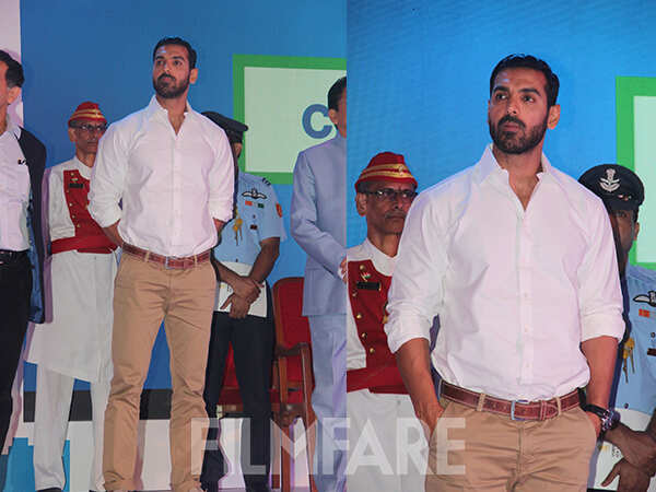 Fined John Abraham for Wearing Excessively Long Pants