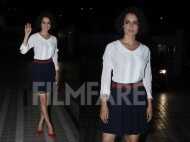 Kangana Ranaut at Rangoon wrap up bash