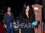Lovers Tiger Shroff and Disha Patani snapped together