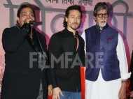 Amitabh Bachchan gives the mohrat clap for Marathi Movie, Bhikari