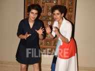 Dangal girls Fatima Sana Shaikh and Sanya Malhotra pack a punch
