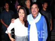 Sonakshi Sinha watches Dangal with dad Shatrughan Sinha and brothers Luv and Kush