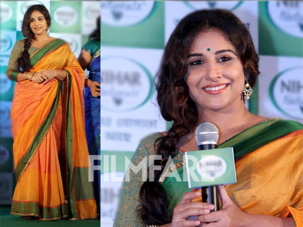 Vidya Balan promotes hair care in Kolkata | Filmfare.com