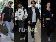 Aditya Roy Kapur, Abhishek Bachchan, Ali Zafar and Amy Jackson clicked at the airport