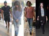 Aditya Roy Kapur, Chitrangda Singh, Kartik Aaryan, Amy Jackson clicked at the airport