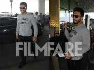 Ranveer Singh clicked at Mumbai airport