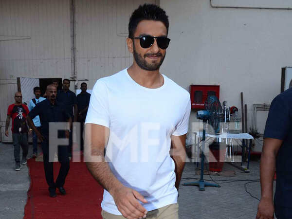 Ranveer Singh shoots for car commercial in Gujarat