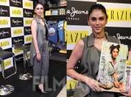 Aditi Rao Hydari clicked at the Grazia cover launch