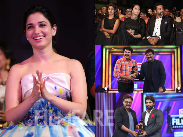 Inside pictures from the 63rd Britannia Filmfare Awards (South)