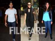 Sidharth Malhotra, Karisma Kapoor and Richa Chadha clicked at the airport