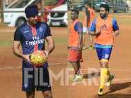 Ranbir Kapoor and Abhishek Bachchan’s Sunday soccer mania