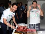 Aamir Khan celebrates his 51st birthday with the media
