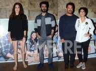 Anushka Sharma, Fawad Khan, Aamir Khan and Kiran Rao watch Kapoor & Sons