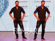 John Abraham's all black look raised the mercury at the Lonely Planet Magazine India Awards