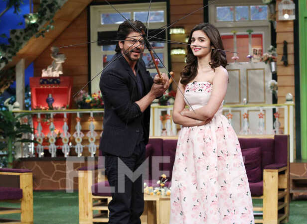 Shah Rukh Khan and Alia Bhatt make an appearance on the Kapil