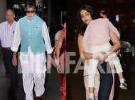 Amitabh Bachchan, Aishwarya Rai Bachchan and Aaradhya snapped at the airport