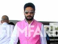 Abhishek Bachchan cuts a handsome figure at the airport