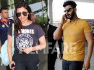 Arjun Kapoor and Parineeti Chopra spotted at the airport