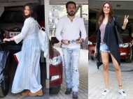 Emraan Hashmi, Ileana D'Cruz and Esha Gupta spotted at Milan Luthria’s house