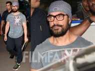 Aamir Khan returns from Geeta Phogat’s wedding