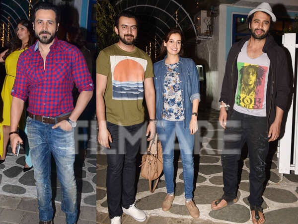 Emraan Hashmi, Dia Mirza and many more snapped at a gala dinner ...