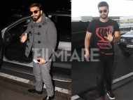 Gunday duo Ranveer Singh and Arjun Kapoor spotted at the airport