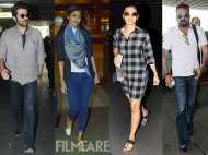 Anil Kapoor, Shilpa Shetty, Sanjay Dutt, Radhika Apte snapped at the airport 