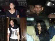 Karan Johar, Ayan Mukerji, Zoya Akhtar and Kunal Kapoor spotted at Aamir Khan's house