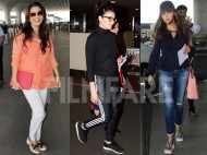 Gauri Khan, Juhi Chawla and Shruti Hassan spotted at the airport