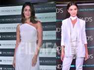 Amy Jackson and Ileana D'Cruz clicked at a product launch event