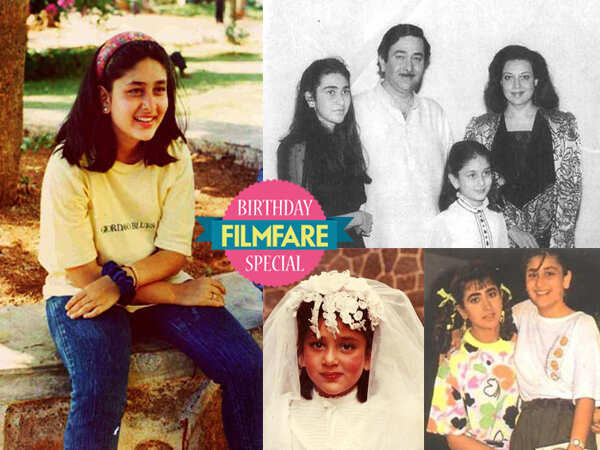 Kareena Kapoor Khan's rare childhood pictures | Filmfare.com