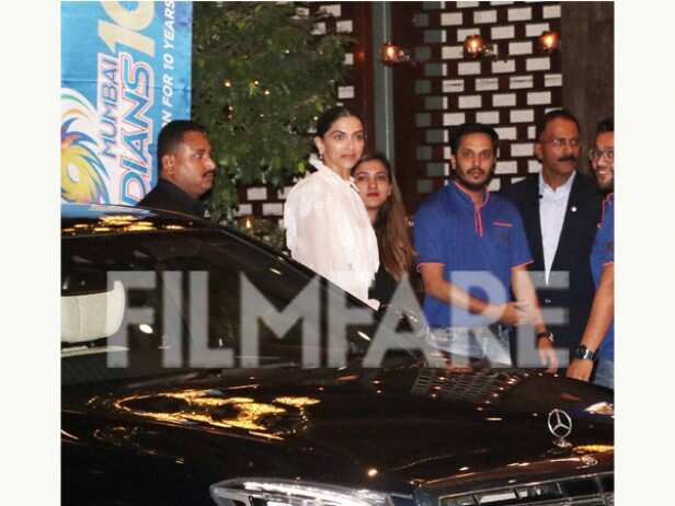 Deepika Padukone spotted at Mukesh Ambani's bash at Antilla | Filmfare.com