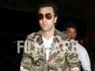 Ranbir Kapoor looks handsome at the airport