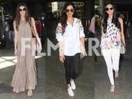 Kriti Sanon, Diana Penty and Sonal Chauhan snapped at the airport